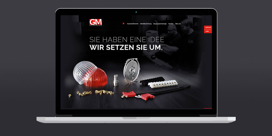 G&M Systemtechnik mit neuer Website online